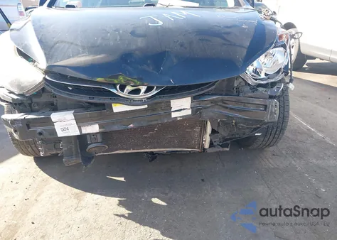 2011 Hyundai Elantra Gls (Ulsan Plant) from USA, damaged, VIN KMHDH4AE6BU152061